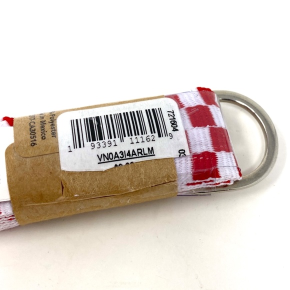 VANS Off The Wall Wide Shoe Laces 45" Checkerboard Red White VN0A3I4ARLM - Picture 5 of 5